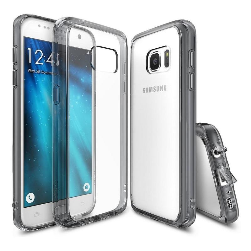 Кейс с висока защита за Samsung Galaxy S7 - Ringke Fusion Case (черен-прозрачен) | JAR Computers Кейс с висока защита за Samsung Galaxy S7 - Ringke Fusion Case (черен-прозрачен)
