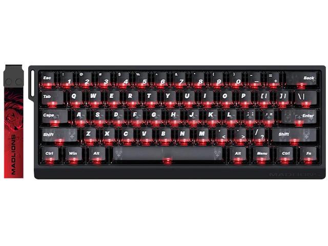 Madlions MAD 60 HE Flagship V2 - 8K, Magnetic Amber Pro Switches - Black