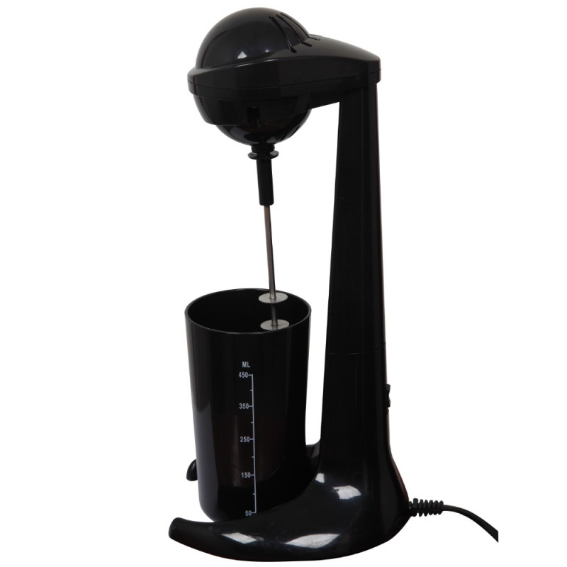Миксер за фрапе Rosberg Premium RP51163D, 100W, 2 скорости, Метална бъркалка, Черен