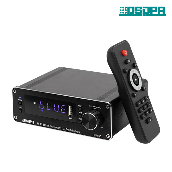 Мини Усилвател миксер с USB & Bluetooth, 2x40W, Mini50 | JAR Computers Мини Усилвател миксер с USB & Bluetooth, 2x40W, Mini50