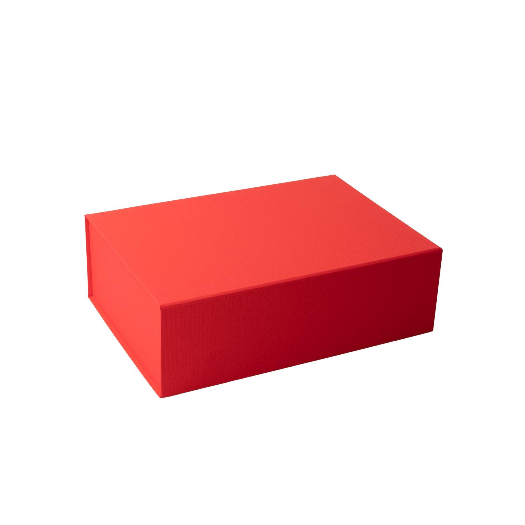 Office 1 Кутия Natural, с магнитно затваряне, сгъваема, 28 х 20 х 9 cm, червена | JAR Computers Office 1 Кутия Natural, с магнитно затваряне, сгъваема, 28 х 20 х 9 cm, червена