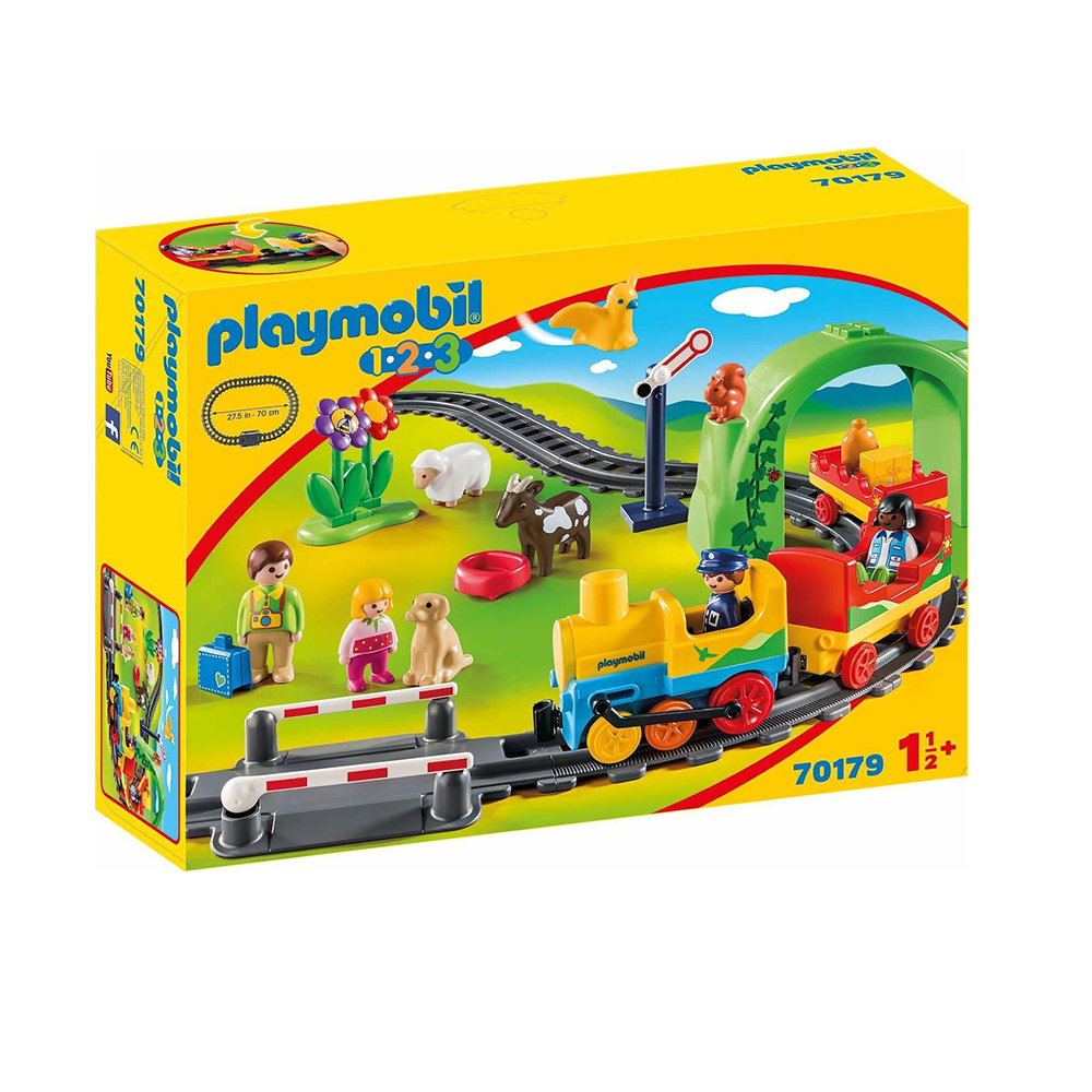 Playmobil 123 Train Set with Animals and Passengers for 1.5+ years (70179) (PLY70179)