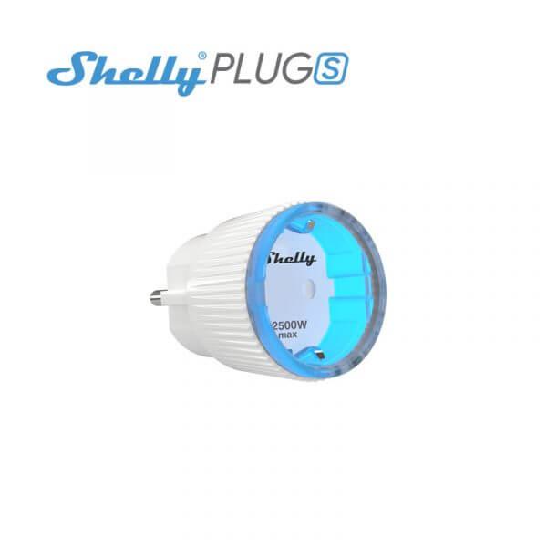 Shelly Plug S Wi-Fi Smart Plug - Wi-Fi контакт за безжично управление | JAR Computers Shelly Plug S Wi-Fi Smart Plug - Wi-Fi контакт за безжично управление