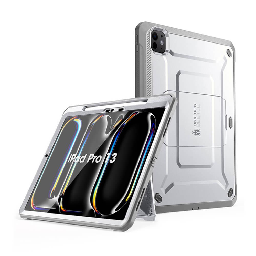 Удароустойчив хибриден кейс за iPad Pro 13 (2024) - i-Blason SUPCASE Unicorn Beetle Pro Case (бял) | JAR Computers Удароустойчив хибриден кейс за iPad Pro 13 (2024) - i-Blason SUPCASE Unicorn Beetle Pro Case (бял)