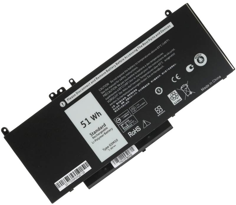 Батерия за DELL Latitude 14 5000 Latitude E5250 E5450 E5550 G5M10 PF59Y 4кл | JAR Computers Батерия за DELL Latitude 14 5000 Latitude E5250 E5450 E5550 G5M10 PF59Y 4кл