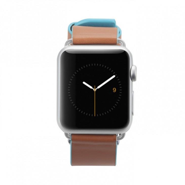 Дизайнерска кожена каишка за Apple Watch 38мм, 40мм, 41мм, 42мм (2024) - CaseMate Edged Leather Strap (кафяв) | JAR Computers Дизайнерска кожена каишка за Apple Watch 38мм, 40мм, 41мм, 42мм (2024) - CaseMate Edged Leather Strap (кафяв)