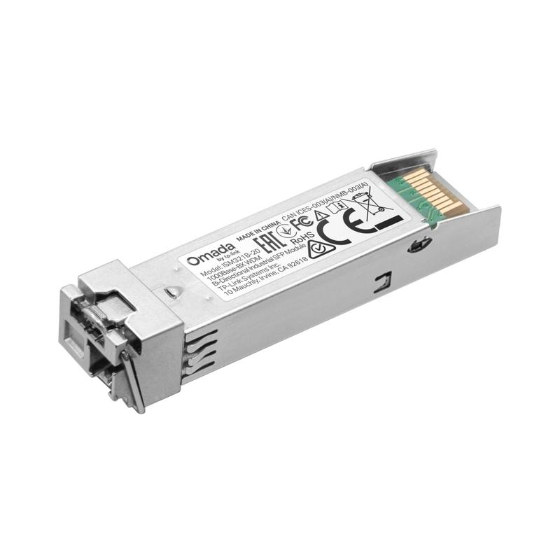 Индустриален WDM Bi-Directional SFP модул 1000Base-BX, 20 km - Omada by TP-Link ISM321B-20 | JAR Computers Индустриален WDM Bi-Directional SFP модул 1000Base-BX, 20 km - Omada by TP-Link ISM321B-20