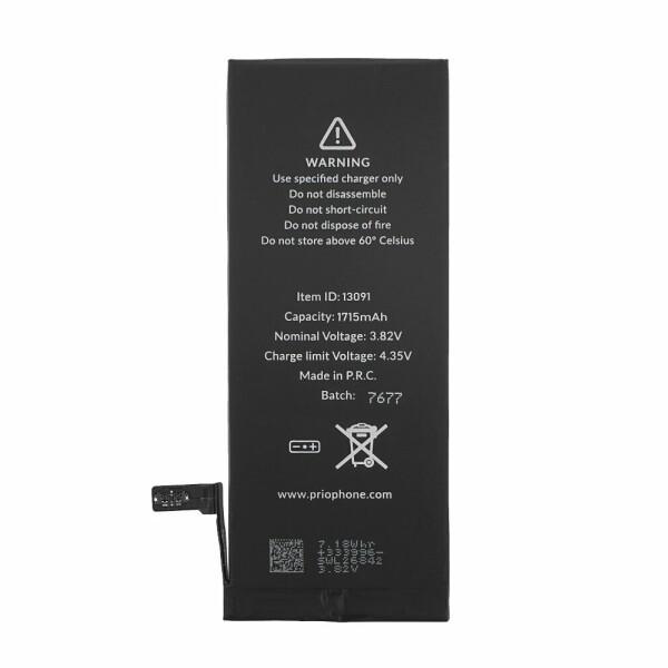 Качествена резервна батерия за iPhone 6S - Prio iPhone 6S Battery (3.8V 1715mAh) | JAR Computers Качествена резервна батерия за iPhone 6S - Prio iPhone 6S Battery (3.8V 1715mAh)