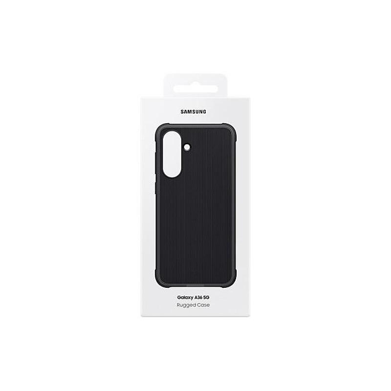 Калъф Samsung A36 5G RUGGED BLACK EF-RA366CBEGWW