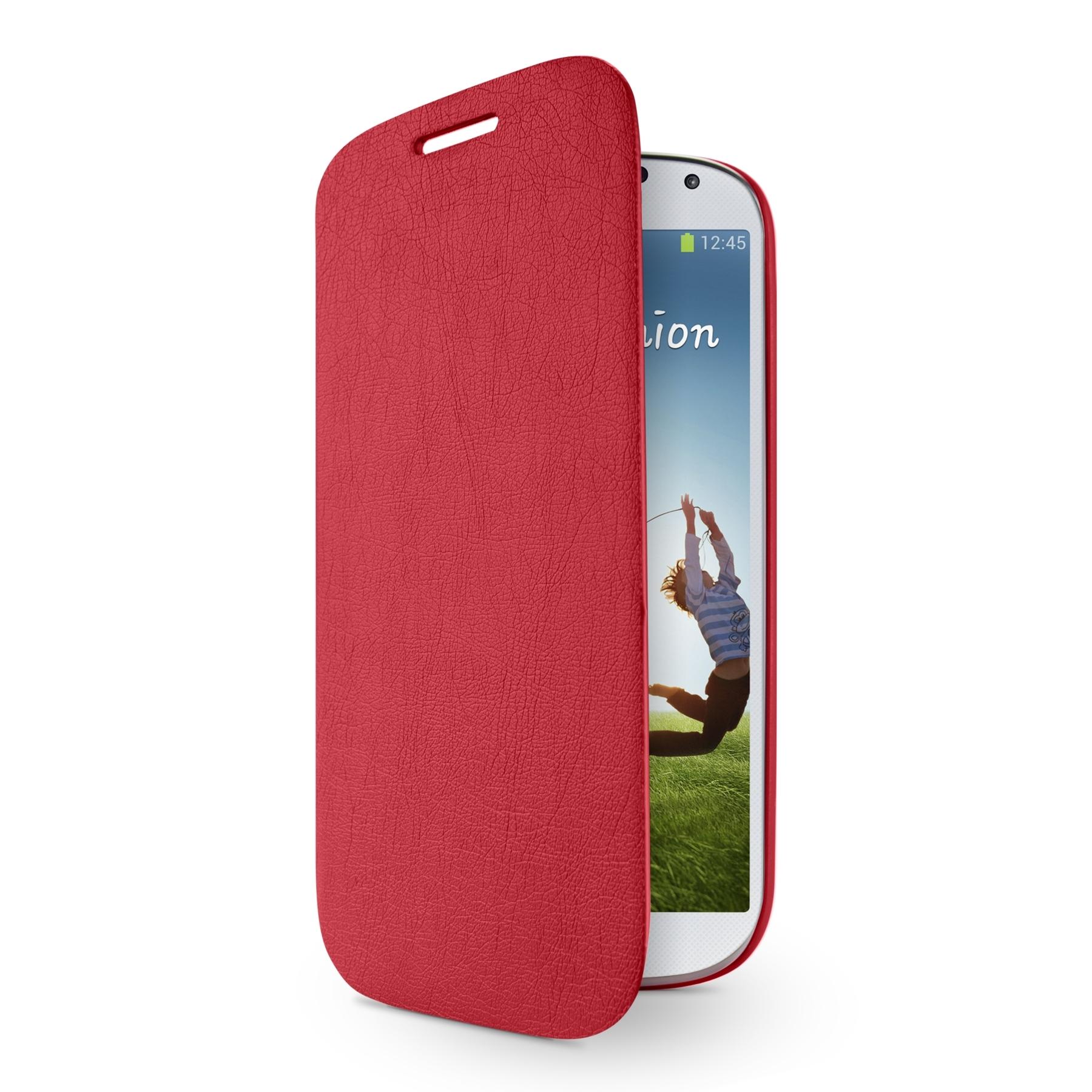 Кожен калъф за Samsung Galaxy S4 i9500 - Belkin Slim Micra Folio (червен) | JAR Computers Кожен калъф за Samsung Galaxy S4 i9500 - Belkin Slim Micra Folio (червен)