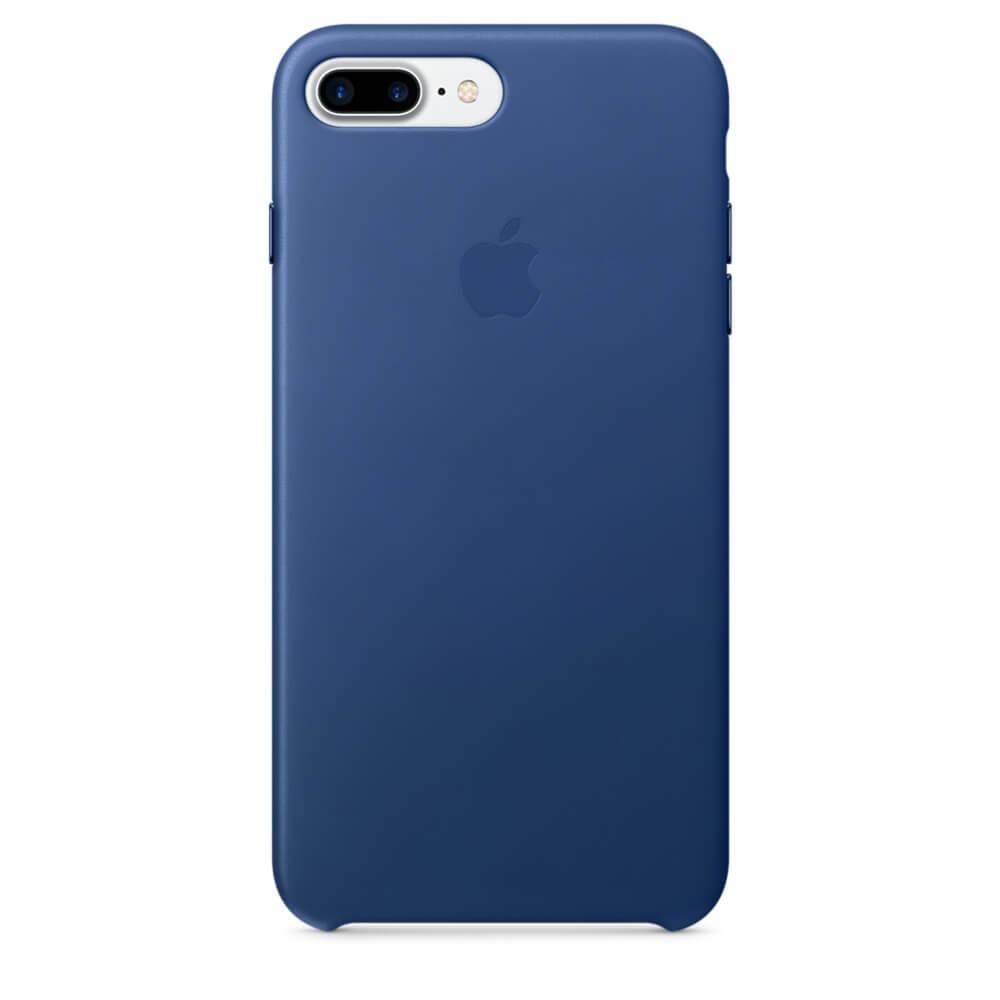 Оригинален кожен кейс (естествена кожа) за iPhone 8 Plus, iPhone 7 Plus - Apple iPhone Leather Case (син) | JAR Computers Оригинален кожен кейс (естествена кожа) за iPhone 8 Plus, iPhone 7 Plus - Apple iPhone Leather Case (син)