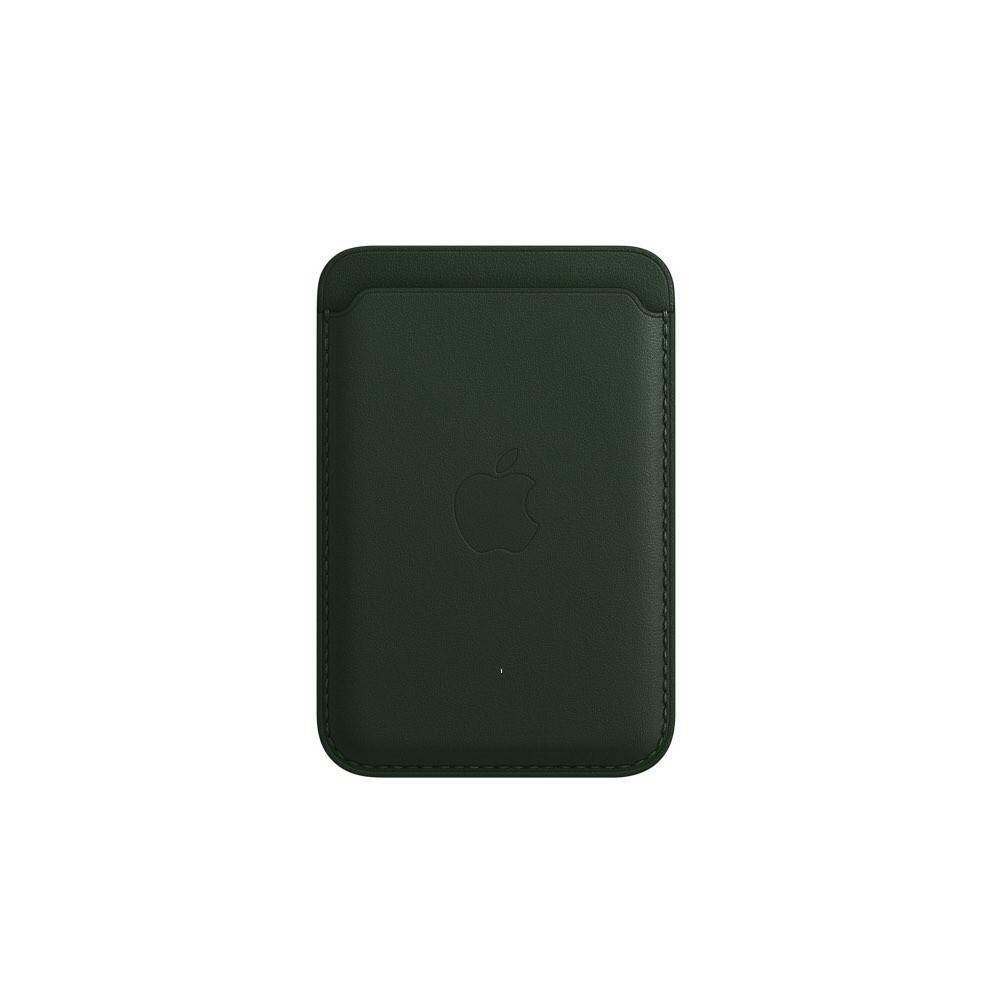 Оригинален кожен портфейл (джоб) за прикрепяне към iPhone с MagSafe - Apple iPhone Leather Wallet with MagSafe And Find My Support (тъмнозелен) | JAR Computers Оригинален кожен портфейл (джоб) за прикрепяне към iPhone с MagSafe - Apple iPhone Leather Wallet with MagSafe And Find My Support (тъмнозелен)