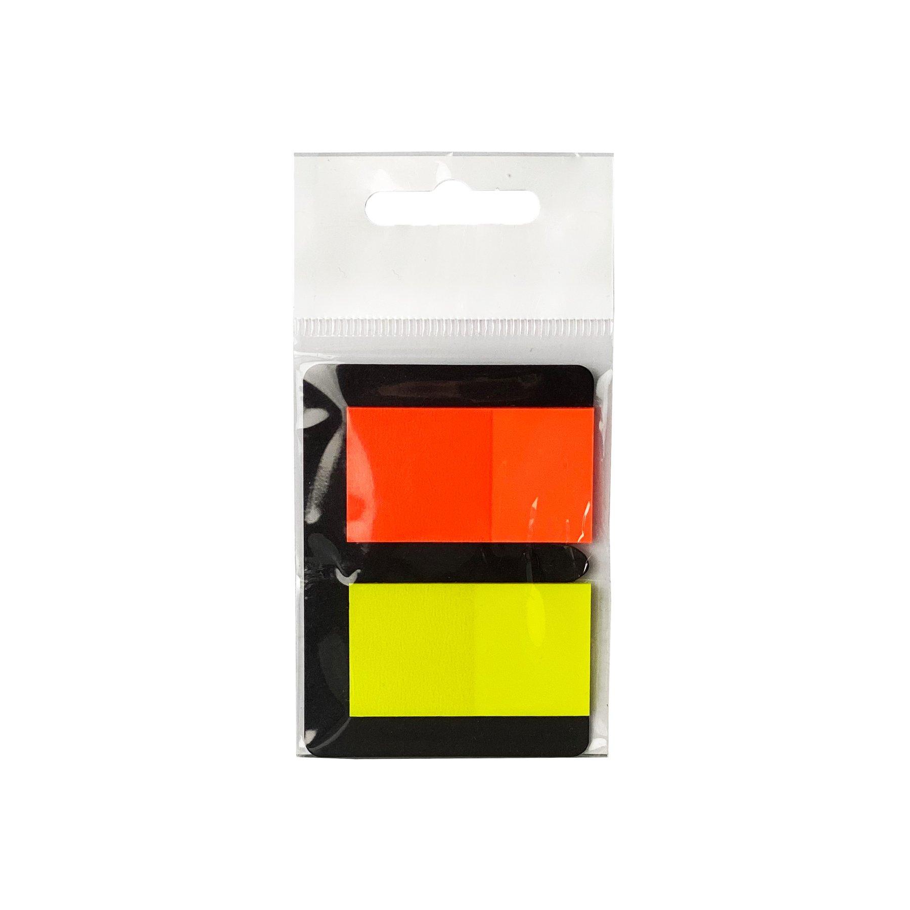 Top Office Самозалепващи се индекси, 45 x 25 mm, 2 цвята, 50 броя | JAR Computers Top Office Самозалепващи се индекси, 45 x 25 mm, 2 цвята, 50 броя