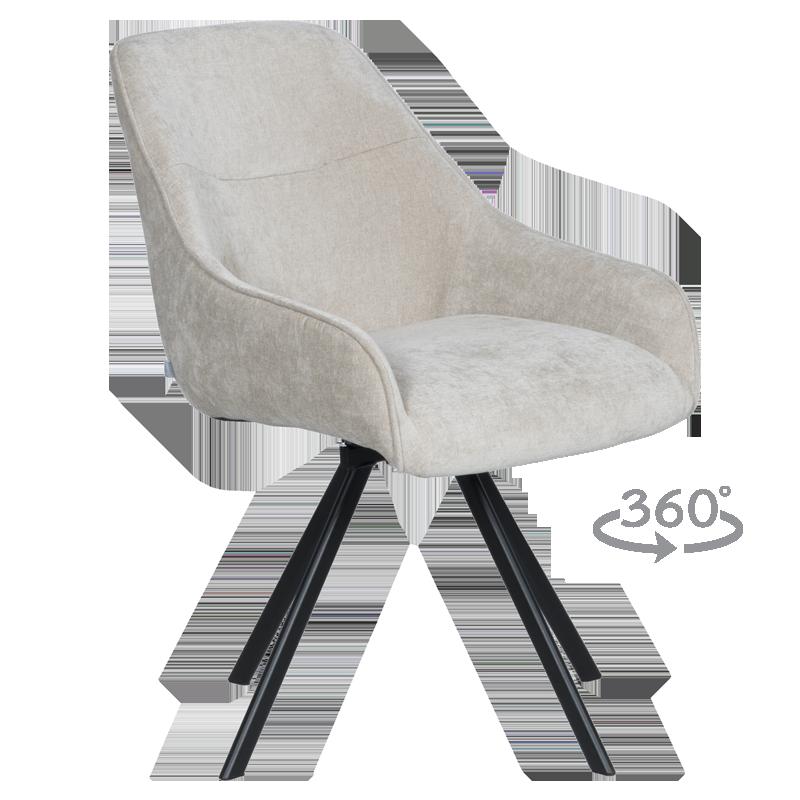 Трапезен стол MARSALA - бежов | JAR Computers Трапезен стол MARSALA - бежов