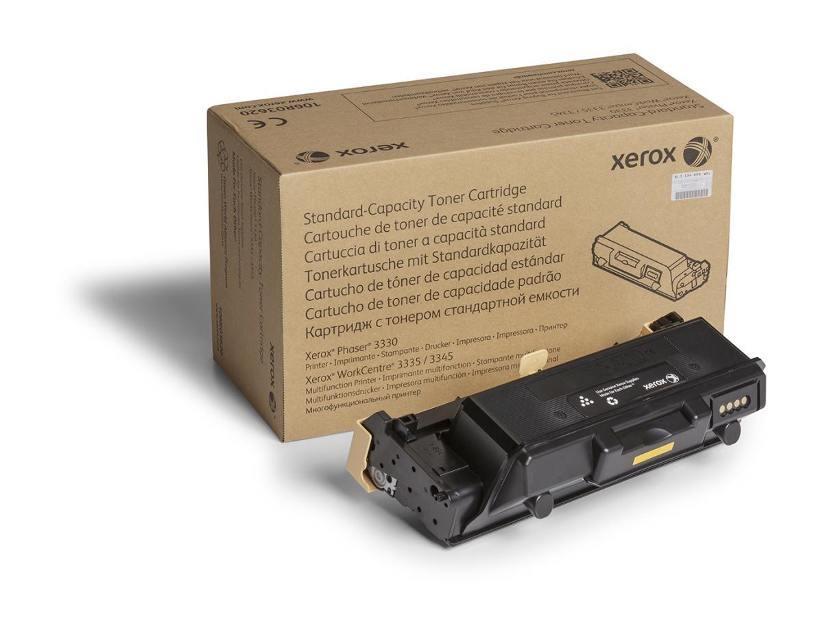 Xerox Genuine Phaser® 3330, WorkCentre® 3300 Series Black Standard capacity Toner Cartridge (2600 Pages) - 106R03620 | JAR Computers Xerox Genuine Phaser® 3330, WorkCentre® 3300 Series Black Standard capacity Toner Cartridge (2600 Pages) - 106R03620