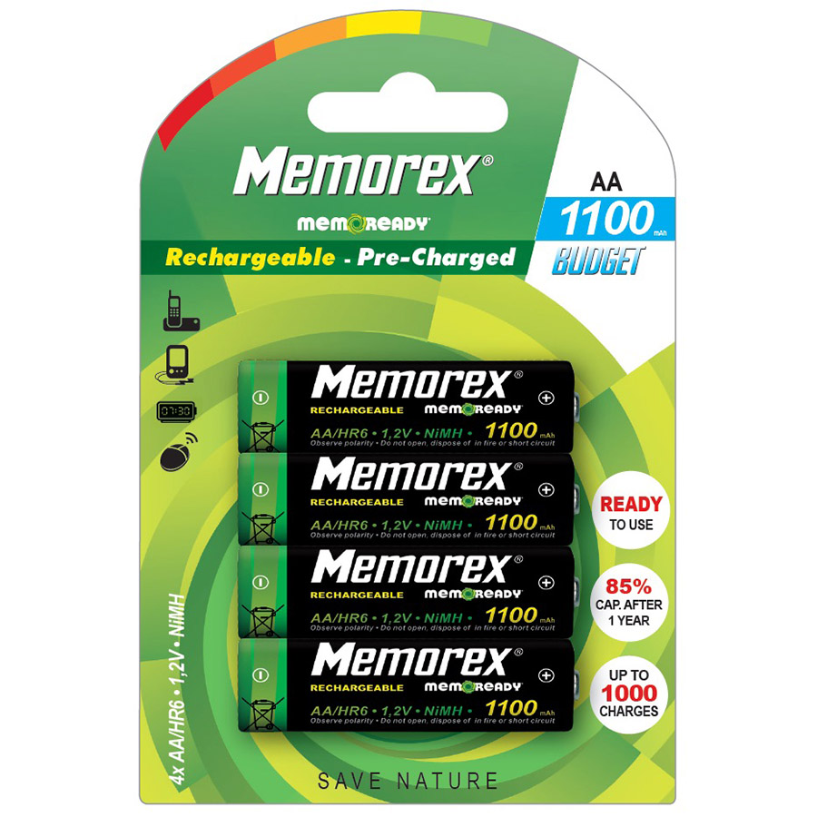 Акумулаторна батерия Memorex AA/R6 1100