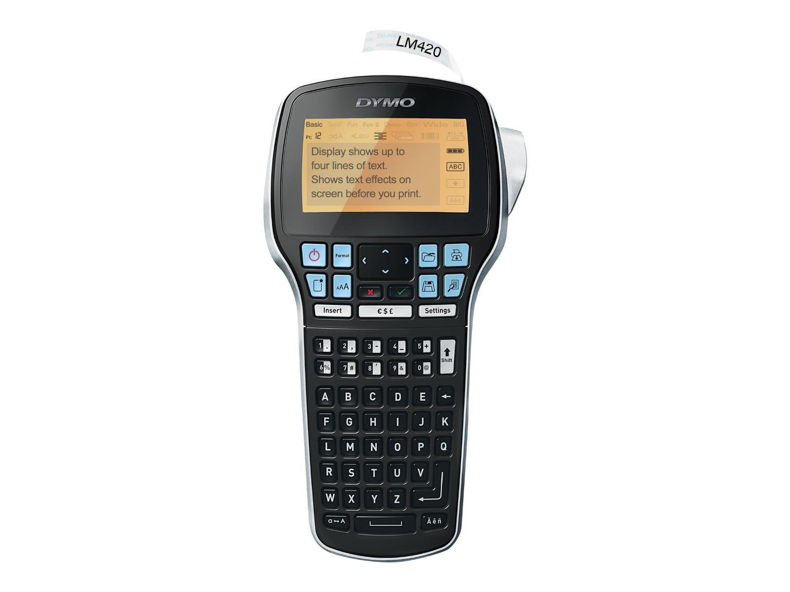 Етикетен принтер Dymo Labelling device LM420P / S0915440 Black - PN S0915440 | JAR Computers Етикетен принтер Dymo Labelling device LM420P / S0915440 Black - PN S0915440