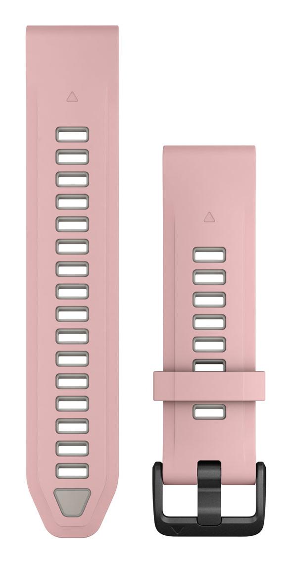 Garmin Quickfit, Band, Smartwatch, Grey, Pink | JAR Computers Garmin Quickfit, Band, Smartwatch, Grey, Pink