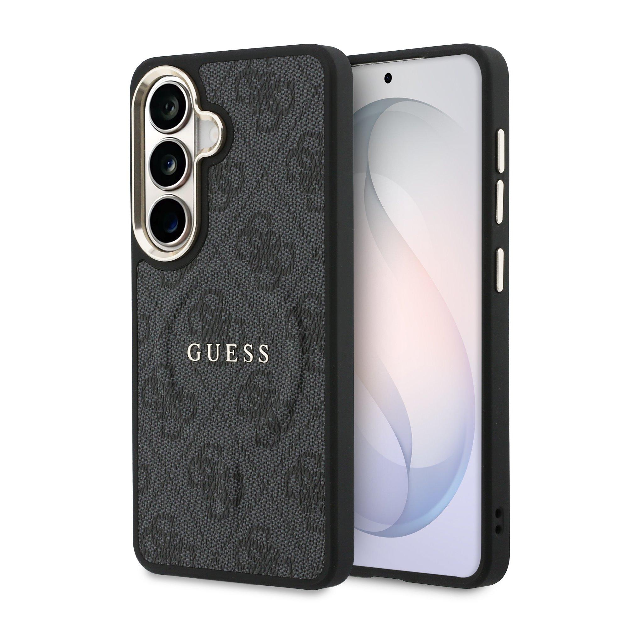 GUESS Калъф Samsung S26 Plus, PU Leather 4G Gold Frame MagSafe /черен/ - GUHMS26MP4MSEGCK | JAR Computers GUESS Калъф Samsung S26 Plus, PU Leather 4G Gold Frame MagSafe /черен/ - GUHMS26MP4MSEGCK