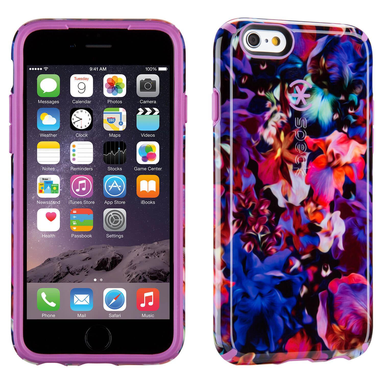 Хибриден кейс с висока степен на защита за iPhone 6, iPhone 6S - Speck CandyShell Inked Case (лилав) | JAR Computers Хибриден кейс с висока степен на защита за iPhone 6, iPhone 6S - Speck CandyShell Inked Case (лилав)