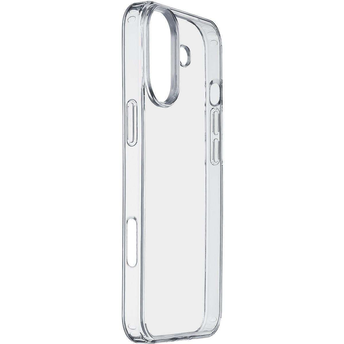 Калъф Cellularline Clear Strong iPhone 16 PlusПРОЗРАЧЕН ТВЪРД