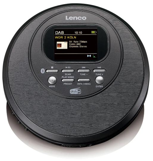 Lenco CD Player, FM/DAB Радио CD-500BK, Черен | JAR Computers Lenco CD Player, FM/DAB Радио CD-500BK, Черен
