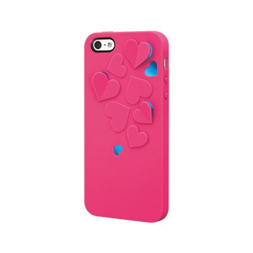 Поликарбонатов кейс с аксесоари за iPhone 5, iPhone 5S, iPhone SE - SwitchEasy Kirigami Hot Love (розов) | JAR Computers Поликарбонатов кейс с аксесоари за iPhone 5, iPhone 5S, iPhone SE - SwitchEasy Kirigami Hot Love (розов)