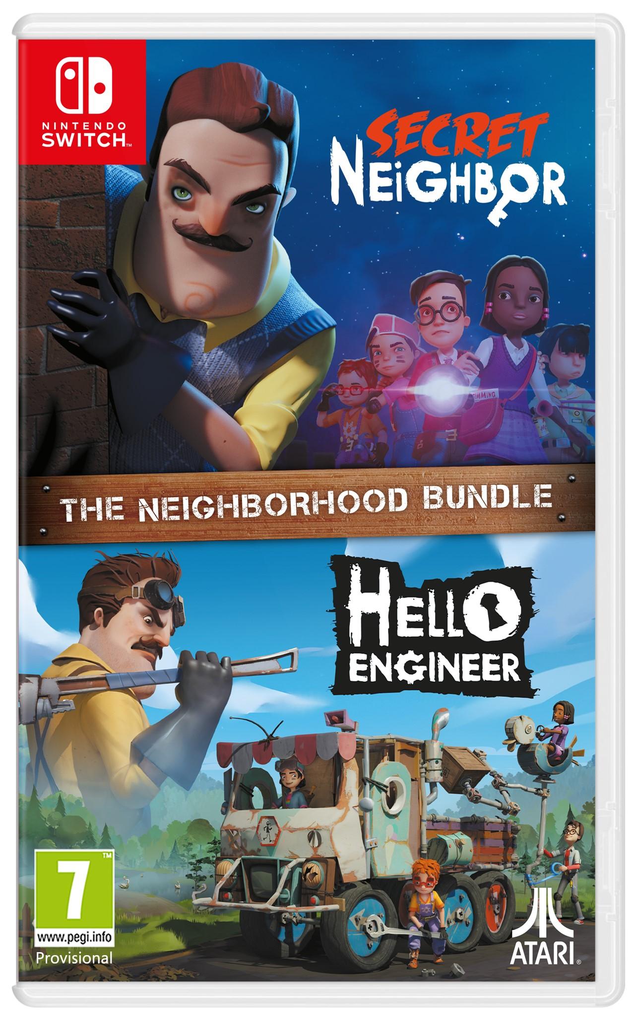 Secret Neighbor + Hello Engineer - The Neighborhood Bundle (Nintendo Switch) | JAR Computers Secret Neighbor + Hello Engineer - The Neighborhood Bundle (Nintendo Switch)