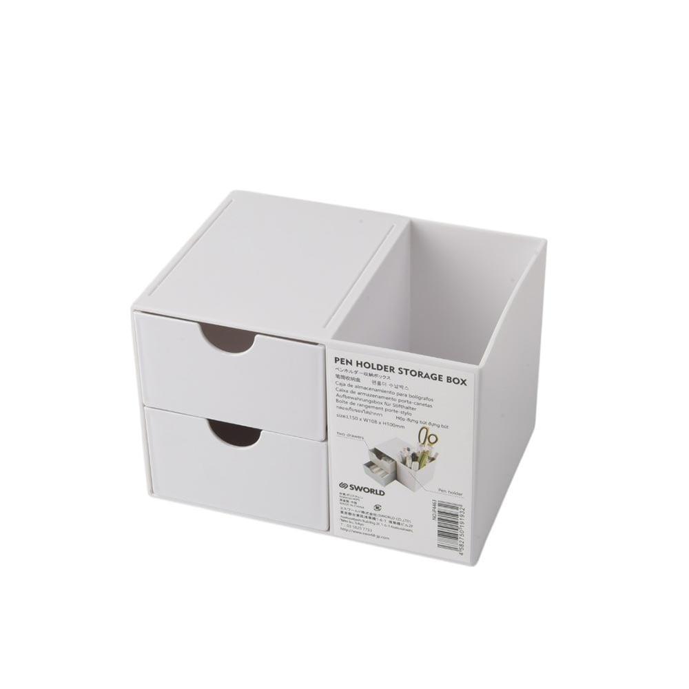 Sworld Органайзер за бюро, с 2 чекмеджета, бял | JAR Computers Sworld Органайзер за бюро, с 2 чекмеджета, бял