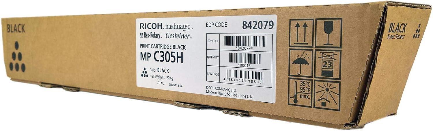 Тонер касета RICOH Black MP C305H, 12000 стр.- MP C305, C305 SP, C305 SPF | JAR Computers Тонер касета RICOH Black MP C305H, 12000 стр.- MP C305, C305 SP, C305 SPF