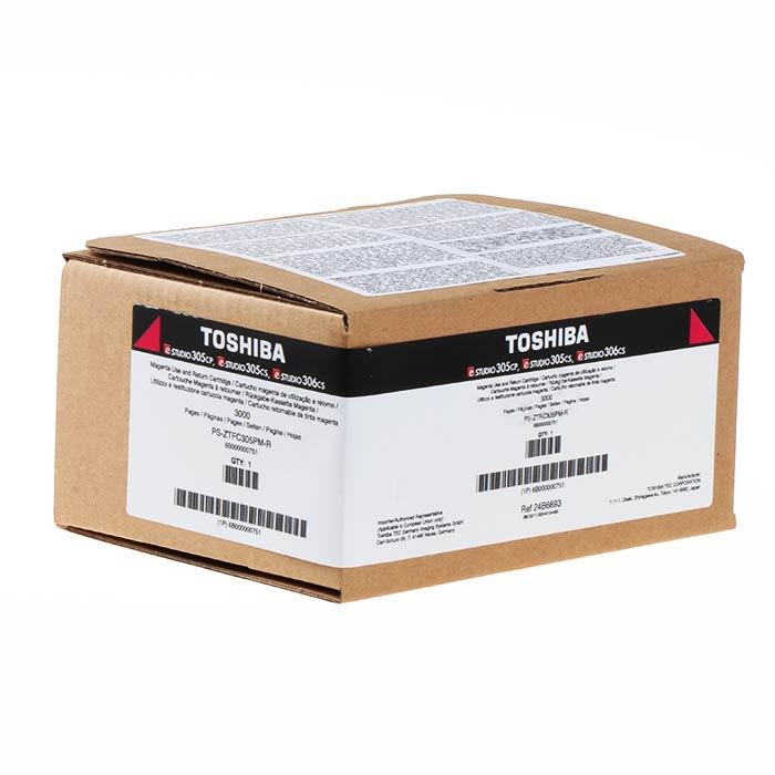Тонер касета за Toshiba E-Studio 305CS/305CP/306CS - Toner - T-305PM-R (T305PMR) / 6B000000750 - Magenta - 6B000000751 - PN 6B000000750 | JAR Computers Тонер касета за Toshiba E-Studio 305CS/305CP/306CS - Toner - T-305PM-R (T305PMR) / 6B000000750 - Magenta - 6B000000751 - PN 6B000000750