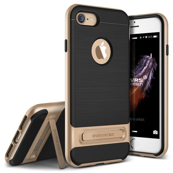 Висок клас хибриден удароустойчив кейс за iPhone 8, iPhone 7 - Verus High Pro Shield Case (черен-златист) | JAR Computers Висок клас хибриден удароустойчив кейс за iPhone 8, iPhone 7 - Verus High Pro Shield Case (черен-златист)