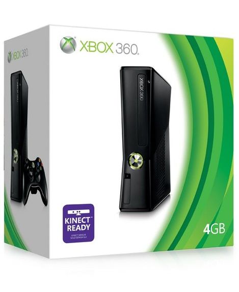 Xbox 360 Slim 4GB Console