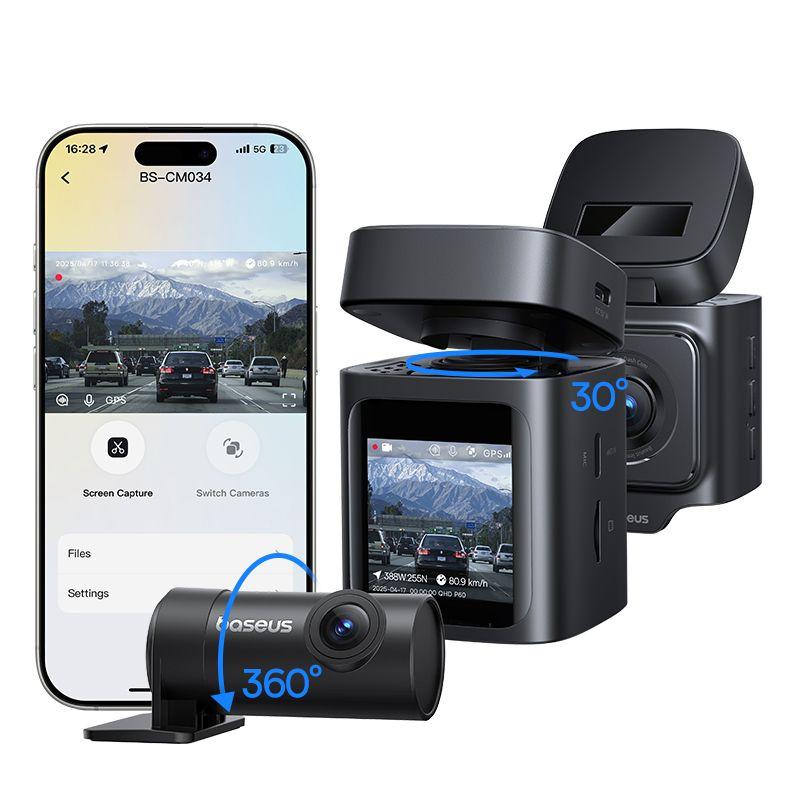 BASEUS Dash Camera PrimeTrip VD1 /черен/ - C0115900 | JAR Computers BASEUS Dash Camera PrimeTrip VD1 /черен/ - C0115900