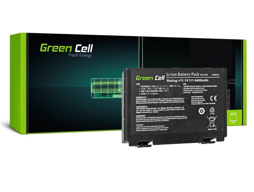 Батерия  за лаптоп GREEN CELL, Asus K40 K50 K50AB K50C K51 K51AC K60 K70 X70 X5DC, 10.8V, 4400mAh | JAR Computers Батерия  за лаптоп GREEN CELL, Asus K40 K50 K50AB K50C K51 K51AC K60 K70 X70 X5DC, 10.8V, 4400mAh