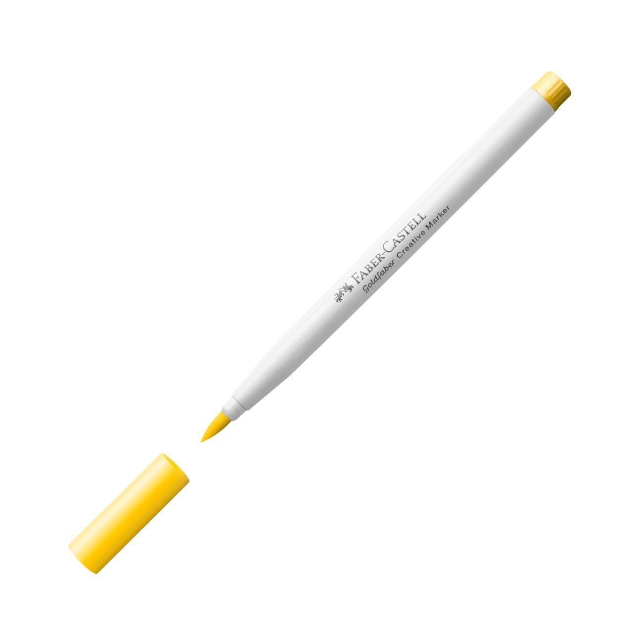 Faber-Castell Маркер-четка Creative, № 507, жълт