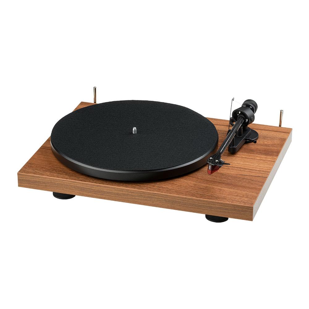 Грамофон Pro-Ject Debut E Carbon (2M Red) - кафяв