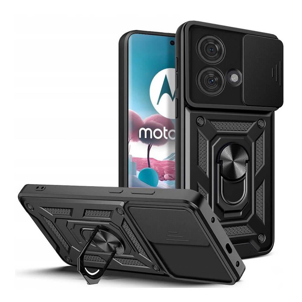 Хибриден удароустойчив кейс с пръстен против изпускане за Motorola Edge 40 Neo - Tech-Protect CamShield Pro Hard Case (черен) | JAR Computers Хибриден удароустойчив кейс с пръстен против изпускане за Motorola Edge 40 Neo - Tech-Protect CamShield Pro Hard Case (черен)