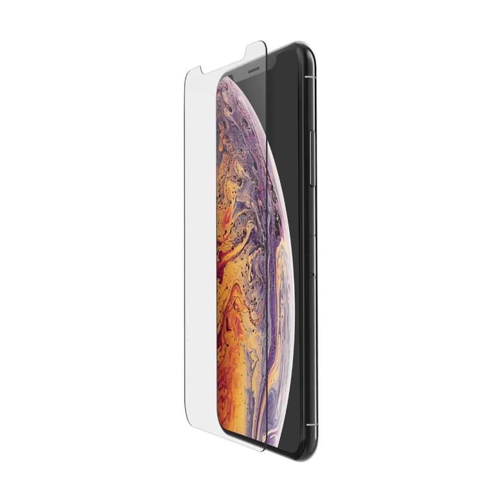 Калено стъклено защитно покритие с рамка за поставяне за iPhone 11 Pro Max, iPhone XS Max - Belkin InvisiGlass Ultra with installation frame | JAR Computers Калено стъклено защитно покритие с рамка за поставяне за iPhone 11 Pro Max, iPhone XS Max - Belkin InvisiGlass Ultra with installation frame