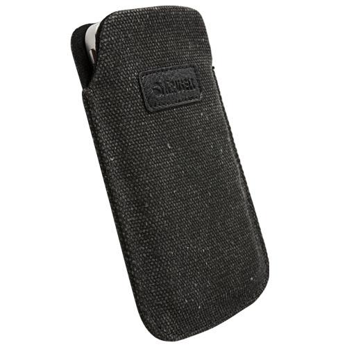 Кожен калъф за Samsung Galaxy S4, HTC ONE, Sony Xperia V, LG и др. - Krusell Uppsala Mobile Pouch 3XL (черен) | JAR Computers Кожен калъф за Samsung Galaxy S4, HTC ONE, Sony Xperia V, LG и др. - Krusell Uppsala Mobile Pouch 3XL (черен)