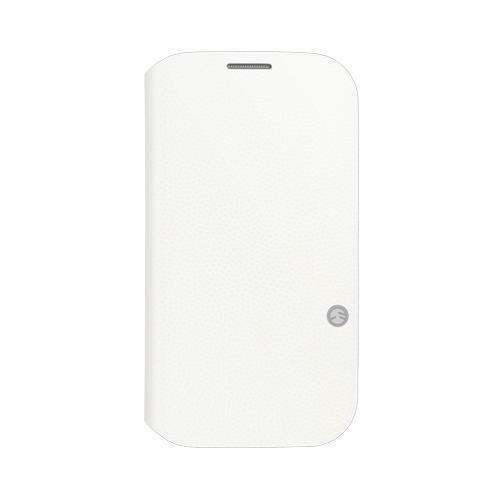 Кожен кейс с магнитна закопчалка за Samsung Galaxy S4 i9500 - SwitchEasy Flip (бял) | JAR Computers Кожен кейс с магнитна закопчалка за Samsung Galaxy S4 i9500 - SwitchEasy Flip (бял)
