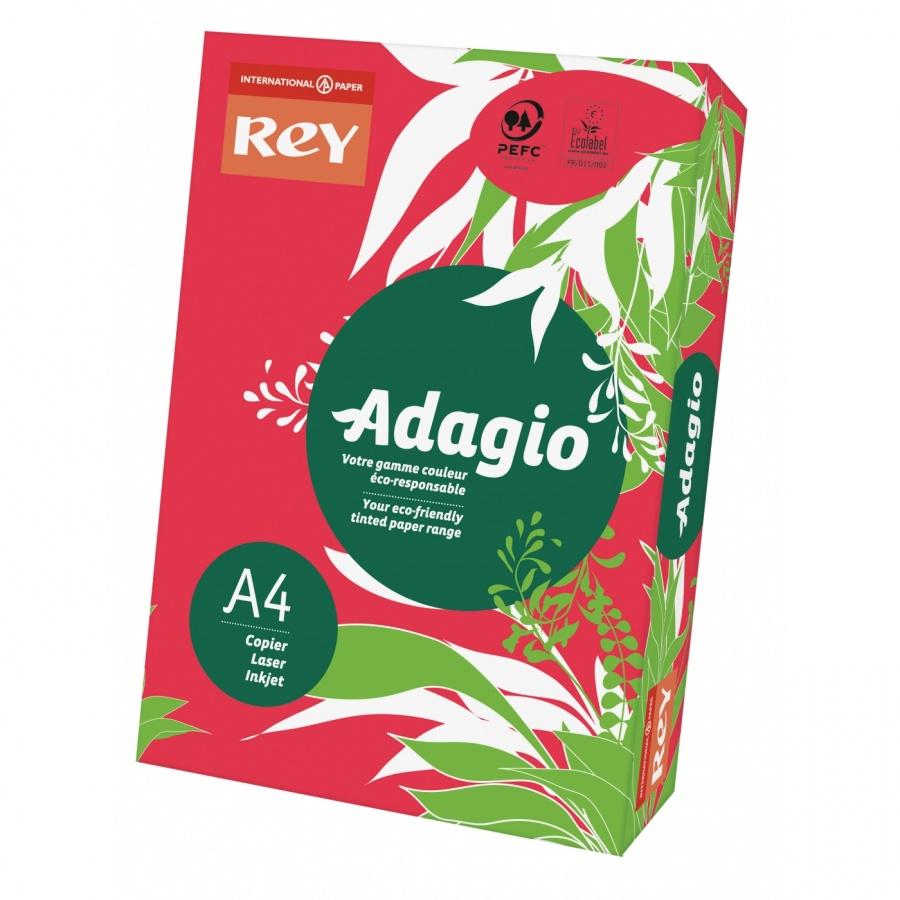 Копирна хартия REY Adagio, A4, 80 г, наситен цвят Red (22), пакет 500 л. | JAR Computers Копирна хартия REY Adagio, A4, 80 г, наситен цвят Red (22), пакет 500 л.