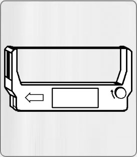 Лента за Epson ERC 23 (черна/червена) | JAR Computers Лента за Epson ERC 23 (черна/червена)