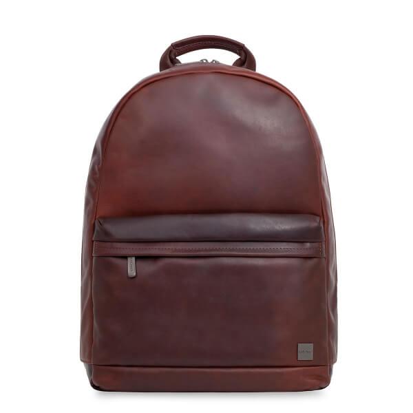 Луксозна кожена раница за преносими компютри до 15 инча - Knomo Albion Leather Laptop Backpack (кафяв) | JAR Computers Луксозна кожена раница за преносими компютри до 15 инча - Knomo Albion Leather Laptop Backpack (кафяв)