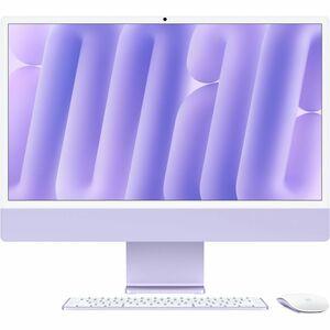 Настолен компютър All-in-One APPLE IMAC 24, Apple M4, 256 GB SSD macOS Sequoia, Purple