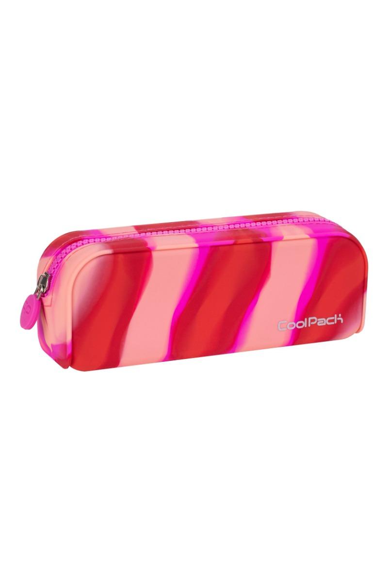 Силиконов несесер Coolpack - Tube - Girls Zebra Pink | JAR Computers Силиконов несесер Coolpack - Tube - Girls Zebra Pink