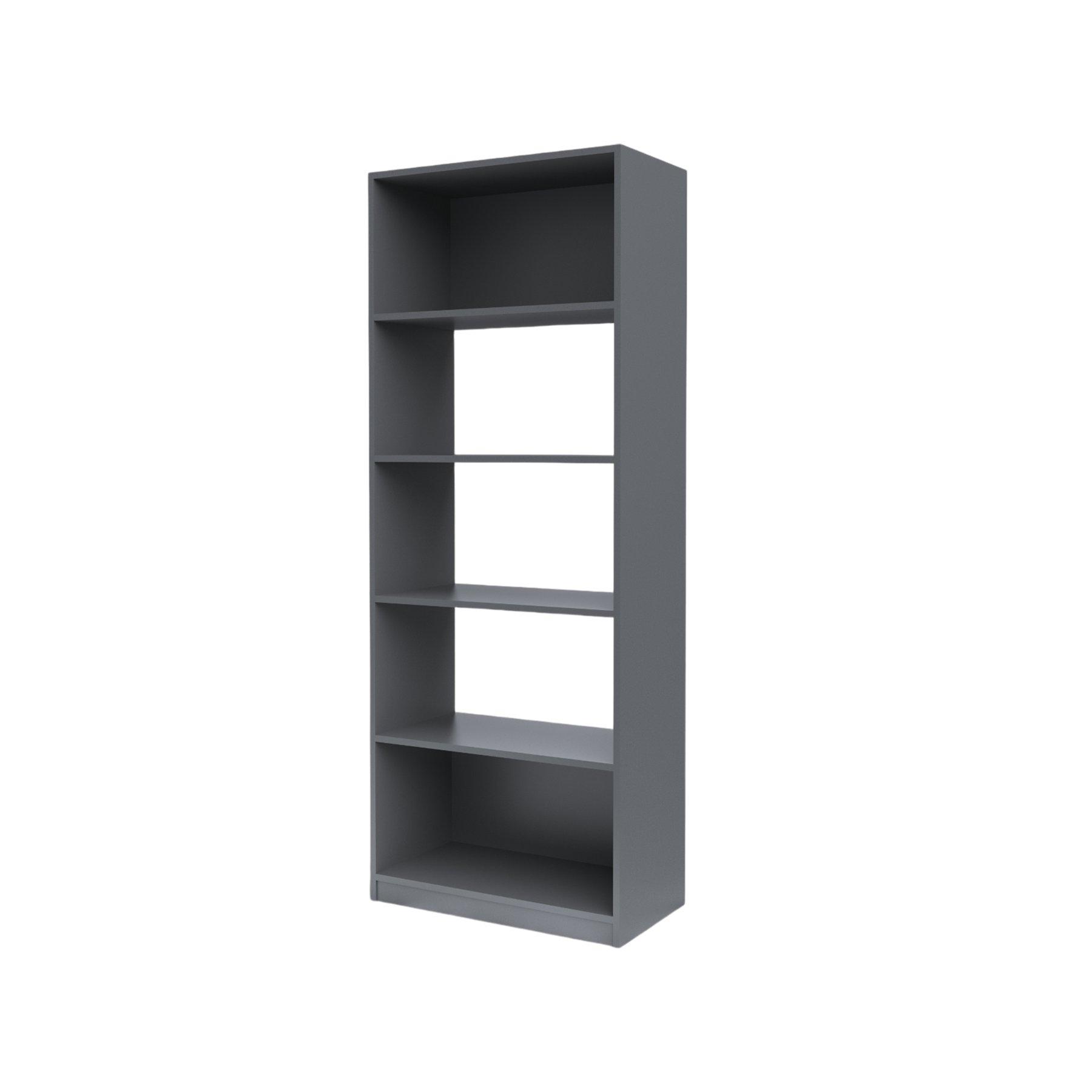 Стелаж RFG Libra 2, с 5 рафта, 766 х 400 х 1993 mm, ПДЧ, графит