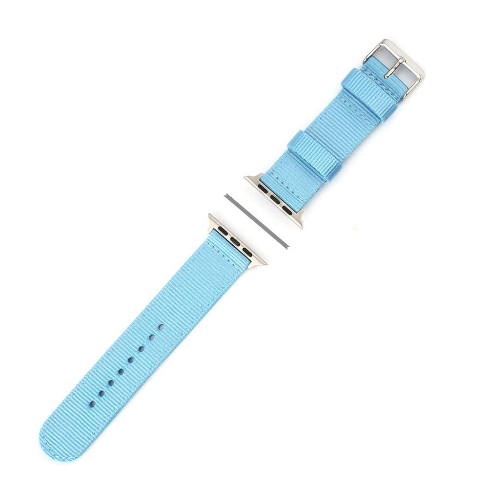 Текстилна каишка за Apple Watch 42мм, 44мм - 4smarts Fabric Wrist Band (светлосин) | JAR Computers Текстилна каишка за Apple Watch 42мм, 44мм - 4smarts Fabric Wrist Band (светлосин)