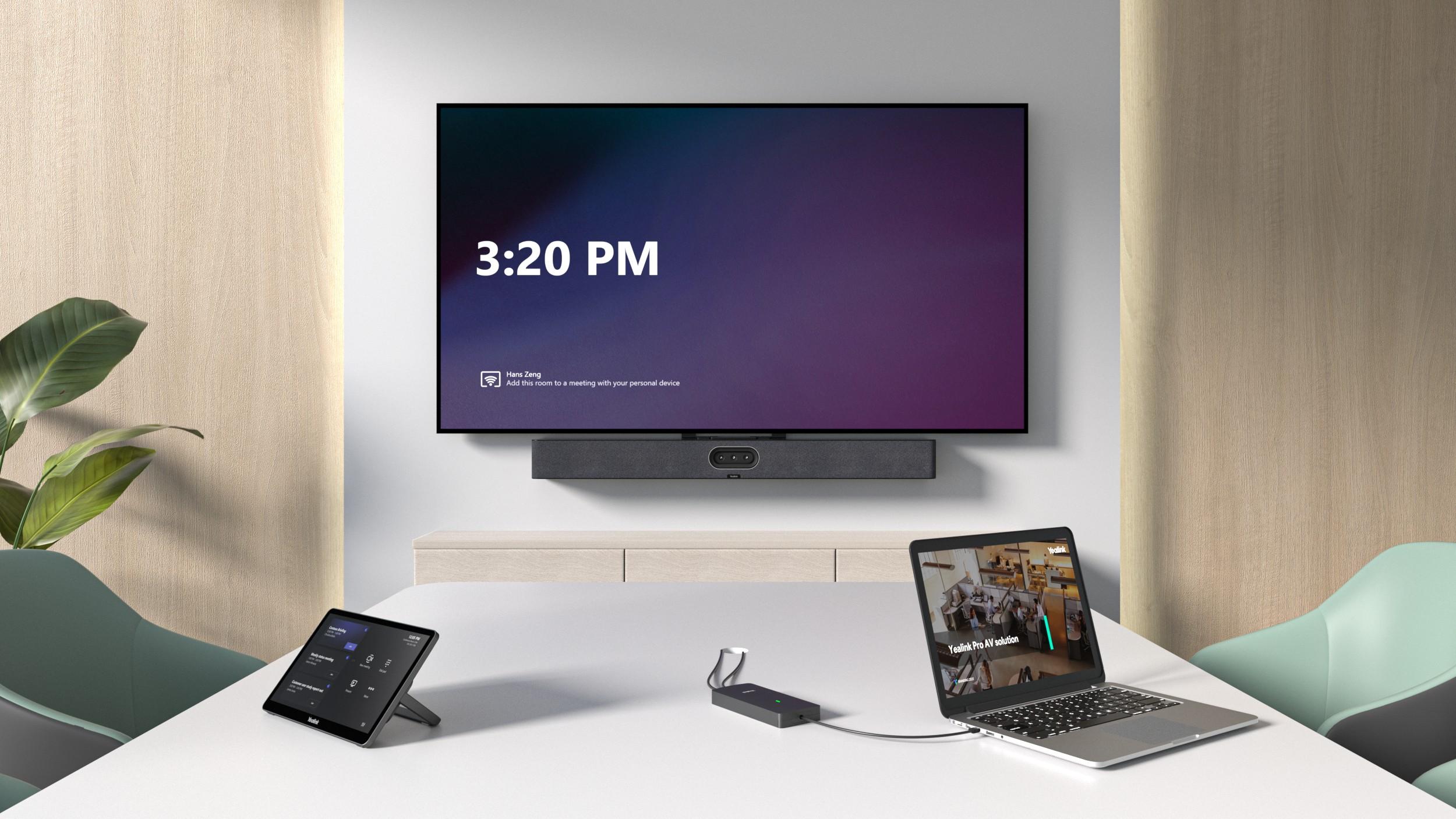 Yealink VCH51 Pro USB-C хъб за видеоконферентни системи | JAR Computers Yealink VCH51 Pro USB-C хъб за видеоконферентни системи