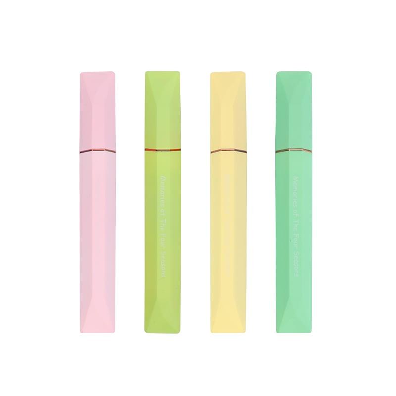 Beifa Текст маркер HY553-V301, жълт, розов, тъмнозелен и светлозелен, 4 броя